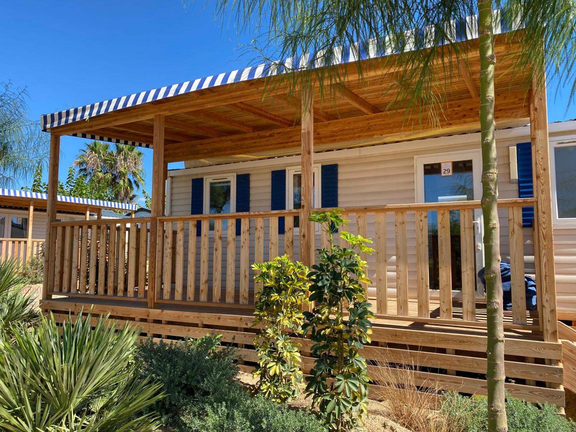 Albatross Mobile Homes On Camping El Pla De Mar Малграт де Мар Екстериор снимка