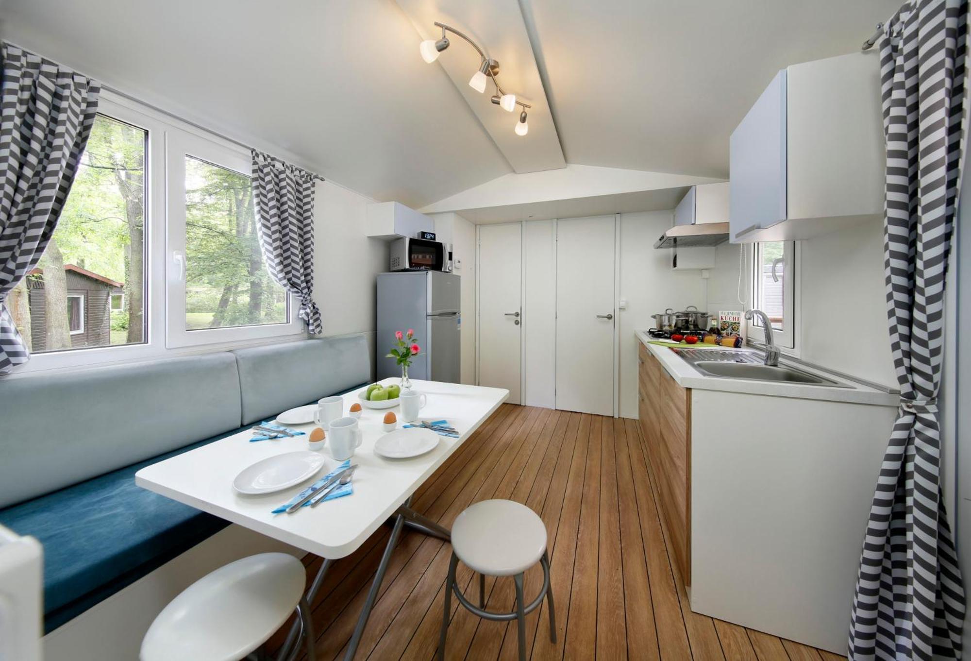 Albatross Mobile Homes On Camping El Pla De Mar Малграт де Мар Екстериор снимка