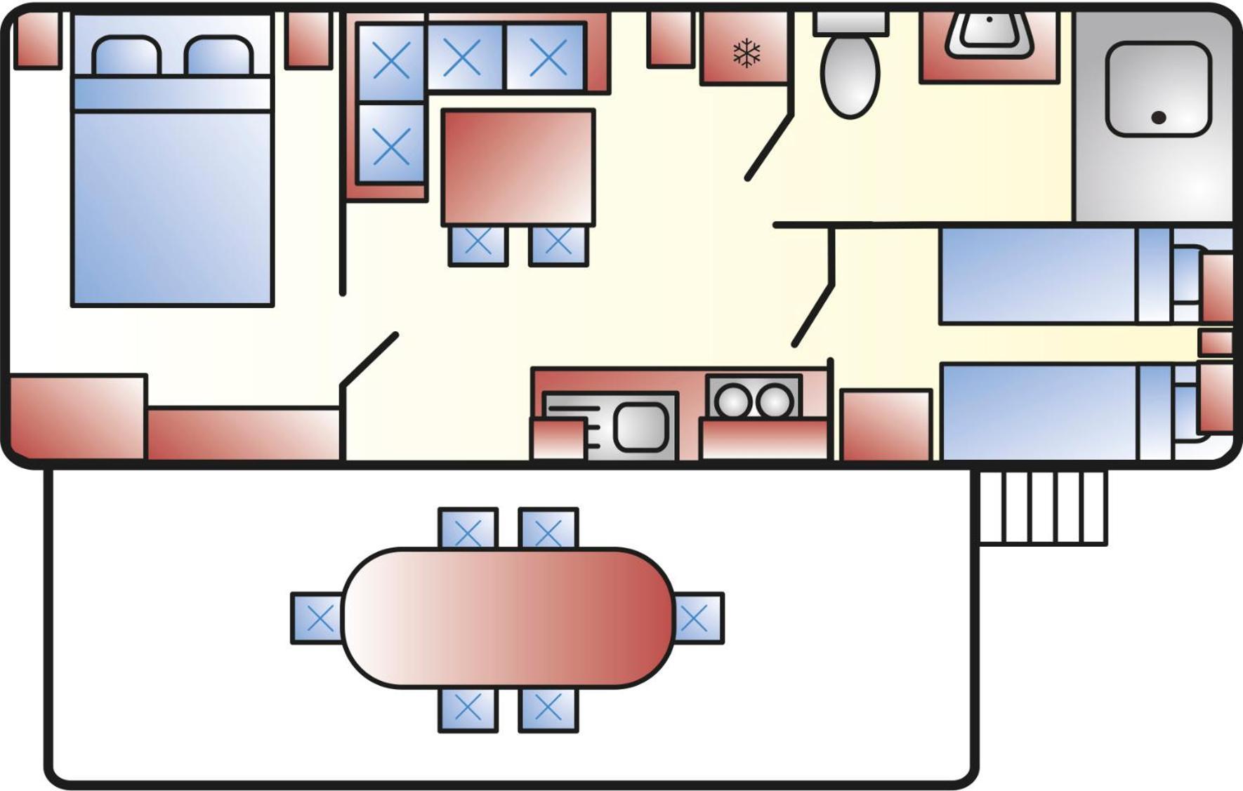 Albatross Mobile Homes On Camping El Pla De Mar Малграт де Мар Екстериор снимка